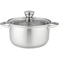 Florina MATTEO Edelstahltopf 14 cm 1,25 l mit/