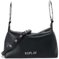 Replay Umhängetasche Crossbody Bag Black schwarz