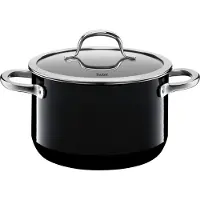 Silit Fleischtopf "Passion Black", schwarz, H:12,8cm Ø:20cm, Töpfe, Fleischtopf, Made in Germany