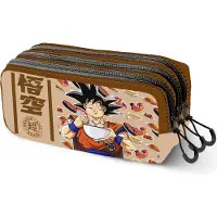KARACTERMANIA Dragon Ball Goku Foodie Trick Mäppchen Braun Mann Braun One Size