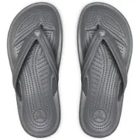 Crocs Flip Flops Unisex Crocband Flip Slate Grey Smoke-Schuhgröße 42 - 43