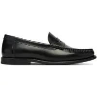 BOSS für Herren. 50557750 Tevan Schuhe aus schwarzem Leder (41), Wohnung, Keine, Lässig