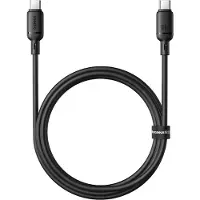 Baseus Silky Şarj Kablo TYPE-C-C 1m-Syh, 1 m, USB C, USB C, Schwarz