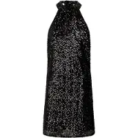 Pepe Jeans für Damen. PL953646 Allison kurzes Kleid schwarz (XS), Lässig, Party, Nylon, Ärmellos / Hosenträger