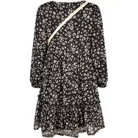 Happy girls Sommerkleid "dress", Mädchen, Gr. 122, EURO-Größen, schwarz, Stoff, 100% Polyester, normal, Kleider Sommerkleid