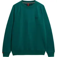 Superdry für Herren. M2014307A Essential Logo Raglan Sweatshirt grün (M), Lässig, Baumwolle