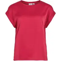 Vila Blusen VIELLETTE S/S SATIN damen