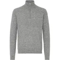INDICODE JEANS Troyer "Troyer IDBercell", Herren, Gr. 3XL, grau (light grau mix), Obermaterial: 58% Polyacryl PAN. 32% Polyester PES. 7% Wolle mw. 3% Elasthan EL., Pullover Troyer
