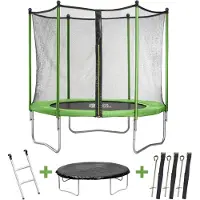HABITAT ET JARDIN Trampolin "Yoopi 2" - Ø 3,05 m - Grün