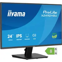Iiyama ProLite X2492HSU-B1, 60,5 cm (23.8"), 1920 x 1080 Pixel, Full HD, LED, 3 ms, Schwarz