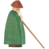 Ostheimer -Schäfer mit Stab
