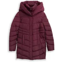 Tom Tailor Damen Puffer-Mantel im 2-in-1-Look