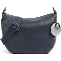 Mandarina Duck Mellow Leather Umhängetasche Dress Blue FZT5908Q