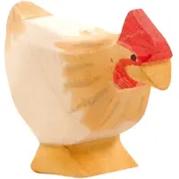 Ostheimer -Huhn ocker stehend