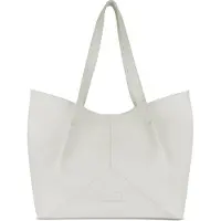 Bugatti Leder Schultertasche Elsa Ladies Shopper White creme