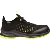 Safety Jogger Sicherheitsschuh "Modulo Low Perf" Gr. 45, schwarz (schwarz, grün), 45, Obermaterial: 100% sonstige Fasern AF., Schuhe, Sicherheitsschuh