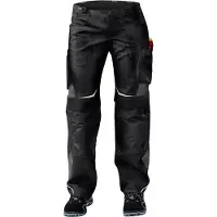 Kübler Pulsschlag Damenhose High Schwarz/Anthrazit 48