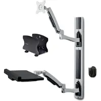StarTech.com COM Workstation Wandhalterung VESA-Halterung fur 32 Monitor 10kg Schwenkbare Monitorhalteru