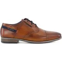 Bugatti Herrenschuhe Businessschuhe eleganter Schnürer Braun Freizeit