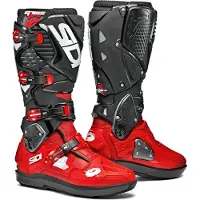 Sidi Crossfire 3 SRS Motocross Stiefel Herren Leder rot, 43