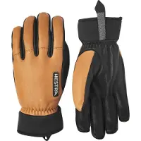 Hestra - Army Leather Wool Terry 5 Finger - Handschuhe Gr 9 schwarz