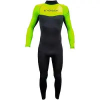 Kynay Surf Ultra Stretch 4/3 Mm Langarm-neoprenanzug Mit Reißverschluss Am Rücken