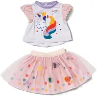 Baby Born Puppenkleidung Kleid Einhorn 43 cm