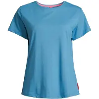 Salzhaut T-Shirt "Shirt STEENTJE", Damen, Gr. XS, blau (fjord), Obermaterial: 50% Baumwolle CO. 50% Polyester PES., Shirts T-Shirt