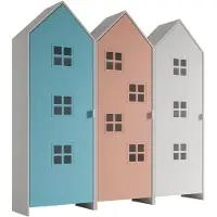 Vipack - CASAMI BRUGES Set 3-tlg. best. aus: Regalschrank, Schrank 1-trg. mit Front in Gelb u. Weiß