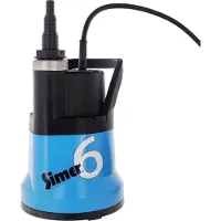 JUNG PUMPEN Schmutzwasserpumpe SIMER 6 230 V DT Stecker