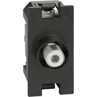 Legrand K4202F LivingNow Einsatz mit F-Buchse in 1-moduliger Ausführung