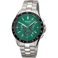 Boccia Herren Armbanduhr Sport 3733-02 Chronograph Titan