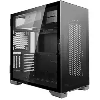 Antec P120 Crystal, Midi Tower, PC, Schwarz, ATX, EATX, ITX, Stahl, Gehärtetes Glas, 120,140 mm