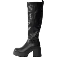 Buffalo Mila Hi Boot Damenschuhe Reißverschluss Schaftstiefel Freizeit