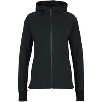 Stoic - Women's MerinoFleece260 FlenSt. Zip Hoody - Merinohoodie Gr S schwarz
