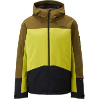 Ziener Skijacke "TARAINO-Z jacket man", Herren, Gr. 60, gelb (seaweed), Obermaterial: 100% Polyester. Futter: 100% Polyamid. Wattierung: 100% Polyester, Jacken Skijacke