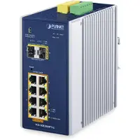 Planet DIN-Rail L2+/L3 verwaltbarer IGS-10020HPT-U - Switch - 1 Gbps