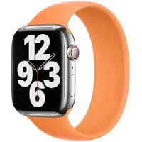 Apple Silikon Solo Loop für das Watch | 44/45/46/49 mm - Größe 10 - Marigold