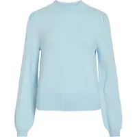Vila Stehkragen Strickpullover