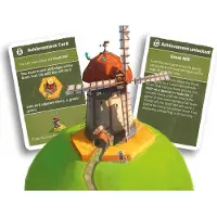 Pegasus Spiele Dorfromantik Große Mühle Mini-Erweiterung für Brettspiele Deutsch