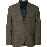 Selected Herren Sakkos Slhslim-reed Wool Blz - Bruin - Größe 54