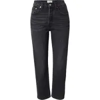 Levi's Damen Jeanshose 501 Crop High Rise, Straight Fit, Schwarz (Delivery Dista