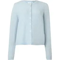 Vila Strickjacke "VILORY O-NECK L/S KNIT CARDIGAN-NOOS" Materialmix, regular fit