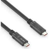 PureLink PI6500-005, 0,5 m, USB C, USB C, USB4 Gen 2x2, 20 Gbit/s, Schwarz