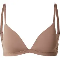 Tommy Hilfiger Triangel-BH, Damen, Gr. XS (34), N-Gr, rich taupe, Obermaterial: 84% Polyamid, 16% Elasthan, UNDERWEAR, körpernah, BHs Triangel-BH, Triangel-Cups, gepolstert, Mikrofaser mit Stretch