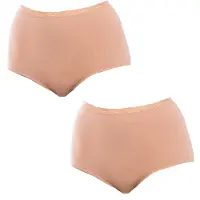 Playtex Maxi Organic Cotton Höschen Mit Hohem Bund 2 Einheiten