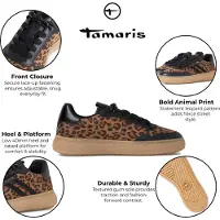 Tamaris 23733/45 Leopard Comb Größe EU 40
