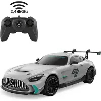 Jamara RC-Auto "Mercedes-AMG GT2 grau 2,4GHz", grau, Fernlenkfahrzeuge, KinderB:8,7cm H:5,9cm T:19,5cm, Kunststoff, RC-Auto, Maßstab 1:24, B:8,7cm H:5,9cm T:19,5cm