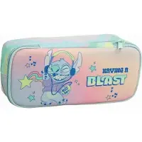 Giovas Disney Lilo und Stitch Blast Federmäppchen mit 2 Fächern 26 cm