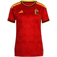 Adidas Sport T-Shirts Home Belgium Football Jersey damen EU S